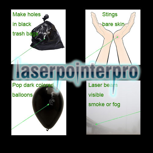 50000mW Green Beam Light Separado Crystal Attacking Head Laser Pointer Pen Black