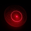 1 mw 650nm feixe de luz vermelha estrelada luz estilo médio-aberto caneta laser pointer com 5 pcs cabeças de laser vermelho