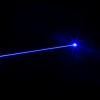 Argent 1500mW 450nm faisceau lumineux stylo bleu pointeur laser Kit