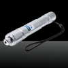1500mW 450nm Beam Light Blue Laser Pointer Pen Kit Silver