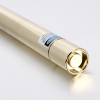 6000mW 450nm 5 en 1 Blue Superhigh Power Laser Pointer Pen Kit de oro