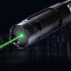 5-in-1 5000mW 532nm Beam Light Green Laser Pointer Pen Kit Black