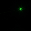 2000mW verde Fascio di luce cristallo separata Attaccare Testa Laser Pointer Pen Nero
