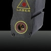 500mW 532nm faisceau vert Lumière Double Face pointeur laser y compris Black Power Adapter standard US
