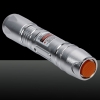 300mW 650nm Red Beam Light Laser Torch Silver