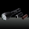 Trustfire TR-J18 7 * CREE XM-L T6 8000lm 5 mode blanc Forte lampe de poche lumière noire