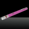 1mW 532nm feixe de luz único ponto recarregável Laser Pointer Pen-de-rosa