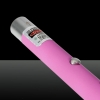 1mW 532nm feixe de luz único ponto recarregável Laser Pointer Pen-de-rosa