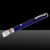 1mW 532nm fascio verde chiaro a un punto ricaricabile Penna puntatore laser blu