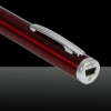 5mW 532nm feixe de luz único ponto recarregável Laser Pointer Pen Red