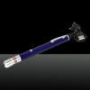 100mW 532nm feixe de luz único ponto recarregável Laser Pointer Pen Azul