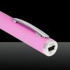 200mW 532nm faisceau vert point unique stylo pointeur laser rechargeable rose