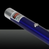 50mW 532nm feixe de luz ponto único recarregável Laser Pointer Pen azul