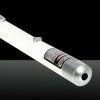 1mW 650nm Red Beam Light Recargable puntero láser de un solo punto Pen White