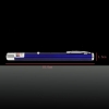 5mW 650nm Red Beam Light puntero láser recargable de un solo punto Pen Blue