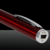 100mW 650nm Red Beam Light Pen punta láser recargable de un solo punto rojo