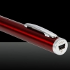 200mW 650nm faisceau rouge Lumière seul point rechargeable stylo pointeur laser rouge