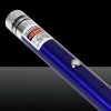 1mW 532nm fascio verde chiaro stellato laser ricaricabile Pointer Pen Blu