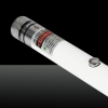 100mW 532nm Green Beam Light Starry Rechargeable Laser Pointer Pen White