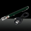 200mW 532nm viga verde Luz estrellada recargable lápiz puntero láser verde
