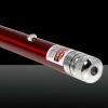 100mW 650nm viga roja Luz estrellada recargable lápiz puntero láser rojo