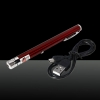 100mW 650nm Red Beam Light Starry Rechargeable Laser Pointer Pen Red