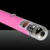 100mW 650nm viga roja Luz estrellada recargable puntero láser pluma rosa