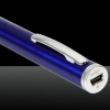 100mW 650nm Red Beam Light Starry Rechargeable Laser Pointer Pen Blue