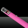 200mW 650nm viga roja Luz recargable Laser estrellada lápiz puntero Rosa