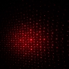 200mW 650nm Red feixe de luz recarregável estrelado Laser Pointer Pen Preto