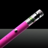 LT-ZS06 100mW 532nm 5-in-1 USB de carga puntero láser pluma rosa