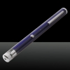 100mW 532nm de ponto único USB Chargeable Laser Pointer Pen Roxo LT-ZS005