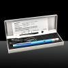 500mW 532nm Vert USB Rechargeable Fine Cuivre Laser Pointer Bleu