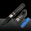 200mW 532nm Green Beam Light Focusing Portable Laser Pointer Pen Black LT-HJG0086