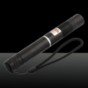 300mW 532nm Green Beam Light Focusing Portable Laser Pointer Pen Black LT-HJG0086