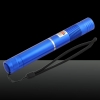 100mW 532nm verde Fascio di luce di focalizzazione Portable Laser Pointer Pen Blu LT-HJG0085
