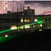 LT-XE88 300mW 532nm grüne Lichtstrahl-Lichtwasserdichte Laserpointer Silber