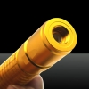 LT-01 300mW 532nm Check Pattern Single-point Green Beam Light Focusable Laser Pointer Pen Golden