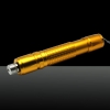 LT-05 100mW 532nm motif de vérification 5-Mode pointeur faisceau vert Lumière Zoom Laser Pen Kit d'or