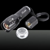 XM-L Cree 1 * 5-Mode T6 2000lm White Light lampe de poche étanche Noir