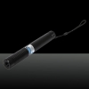 5000mW 450nm 2 * 16340 Batteries seul point Blue Beam Pointeur Laser Light Pen Noir