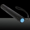 5000mW 450nm 2 * 16340 Batterien Ein-Punkt-blaue Lichtstrahl-Licht-Laser-Zeiger-Feder-Schwarz