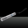 5000mW 450nm de ponto único Blue Beam Luz Laser Pointer Pen, com pulseira de prata