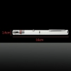 1mw 405nm Blue and Purple Beam Light Starry Sky & Single-point Laser Pointer Pen White