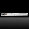 1MW 532nm feixe de luz Starry Sky & Single-point Laser Pointer Pen Branco