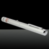 650nm 1mw Red Beam Light Starry Sky & Single-point Laser Pointer Pen Silver