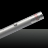 5mw 650nm Red Laser Beam Single-ponto Laser Pointer Pen USB com cabo de prata