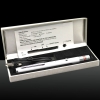 100mw 405nm Roxo Laser Beam Laser Pointer Pen USB com cabo branco