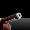 5-in-1 100mw 405nm viola Laser Beam USB Laser Pointer Pen con cavo USB e Laser Heads Red