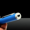 5-in-1 200mw 405nm viola Laser Beam USB Laser Pointer Pen con cavo USB e Laser Heads Blu